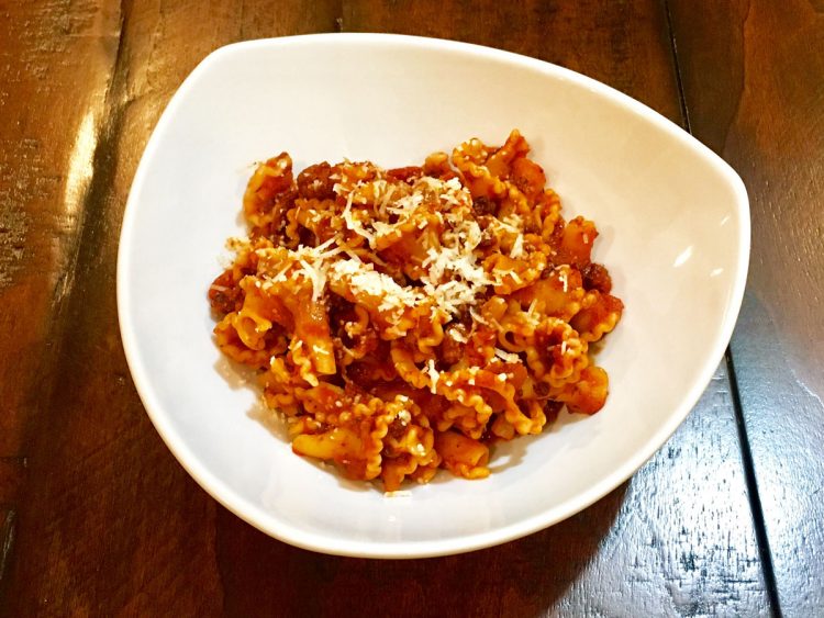 Pasta Bolognese